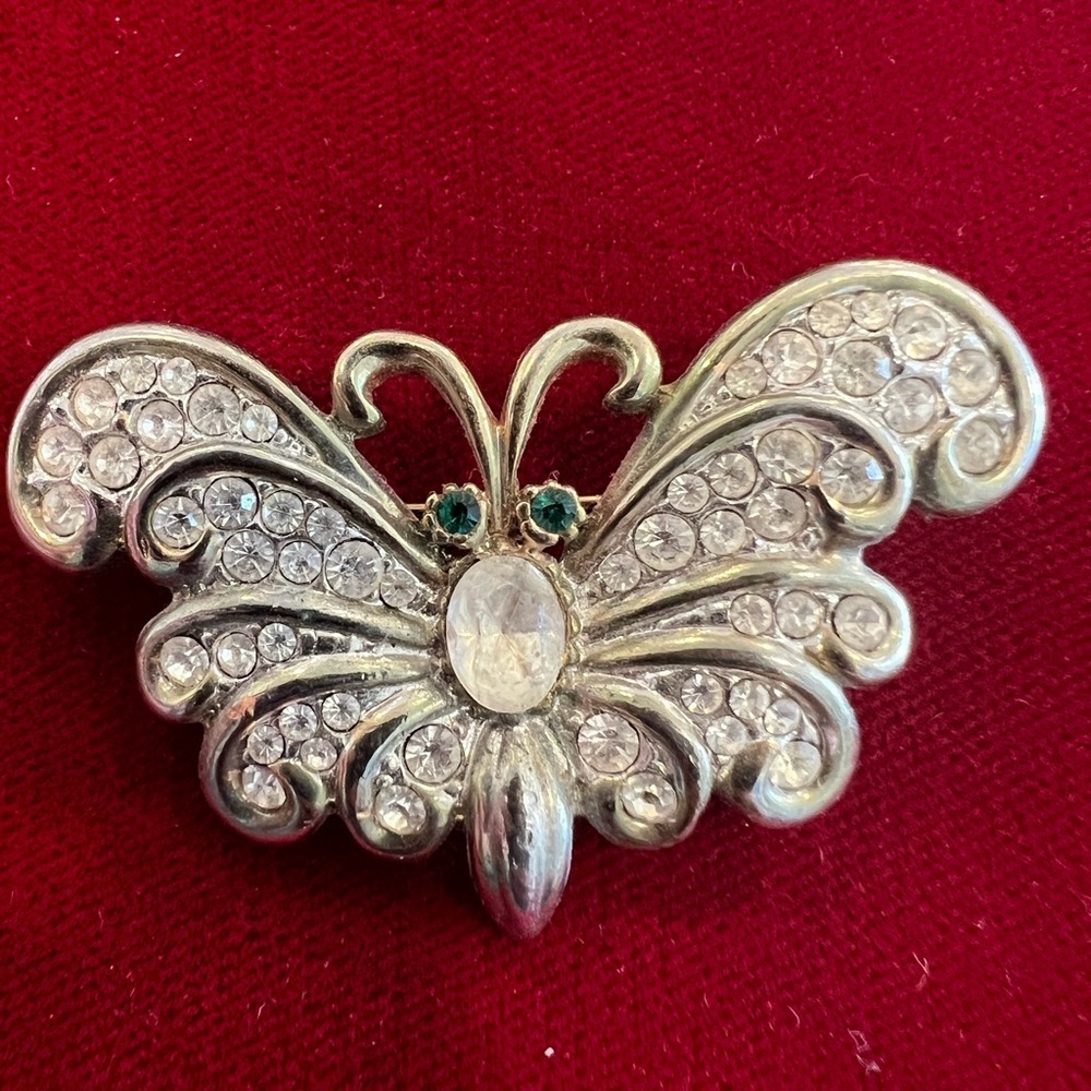 Vintage butterfly brooch